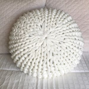 Cozy Shop hand knit throw pillow